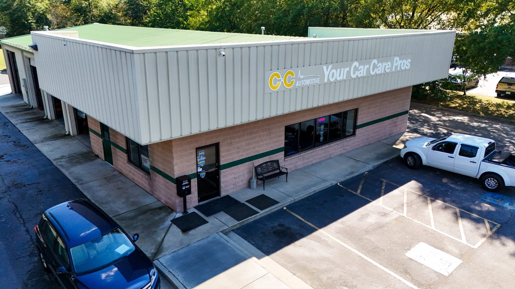 C&C Automotive Aiken shop exterior
