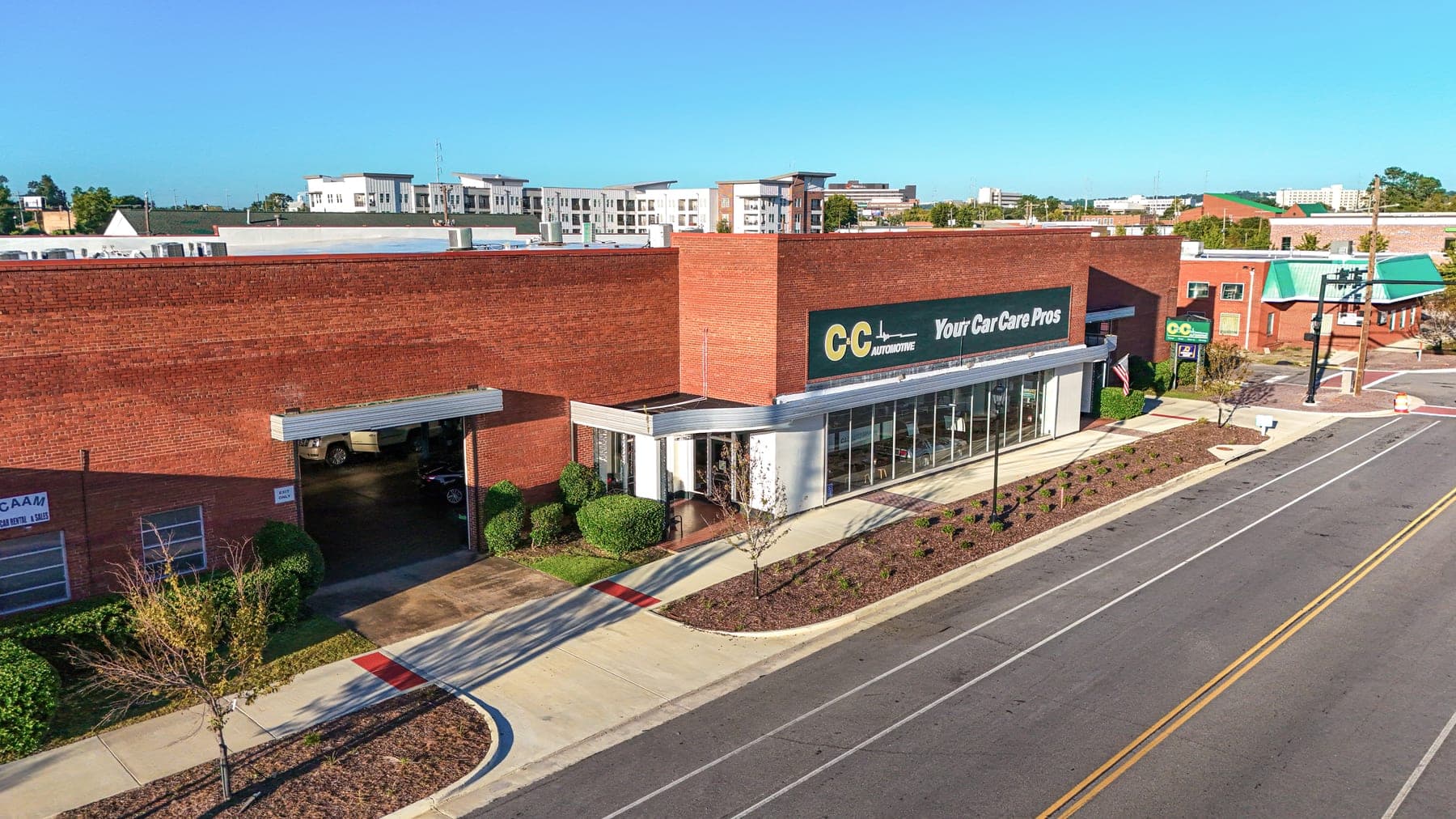 C&C Automotive Downtown Augusta shop exterior