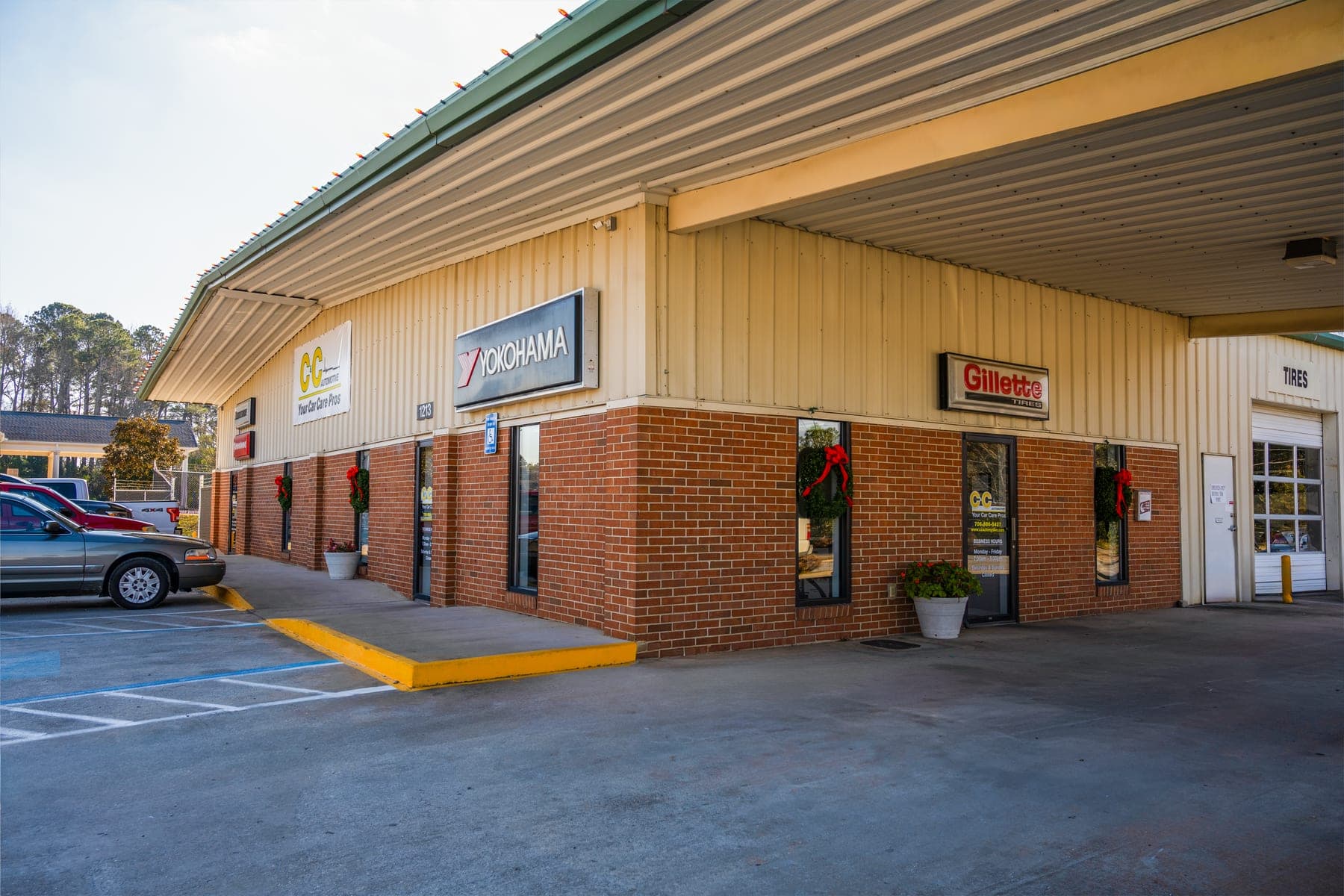 C&C Automotive Thomson shop exterior