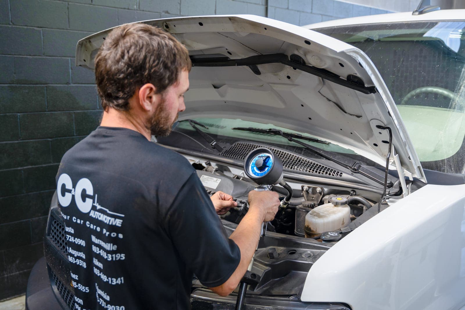 Oil Change & Routine Maintenance at C&C Automotive